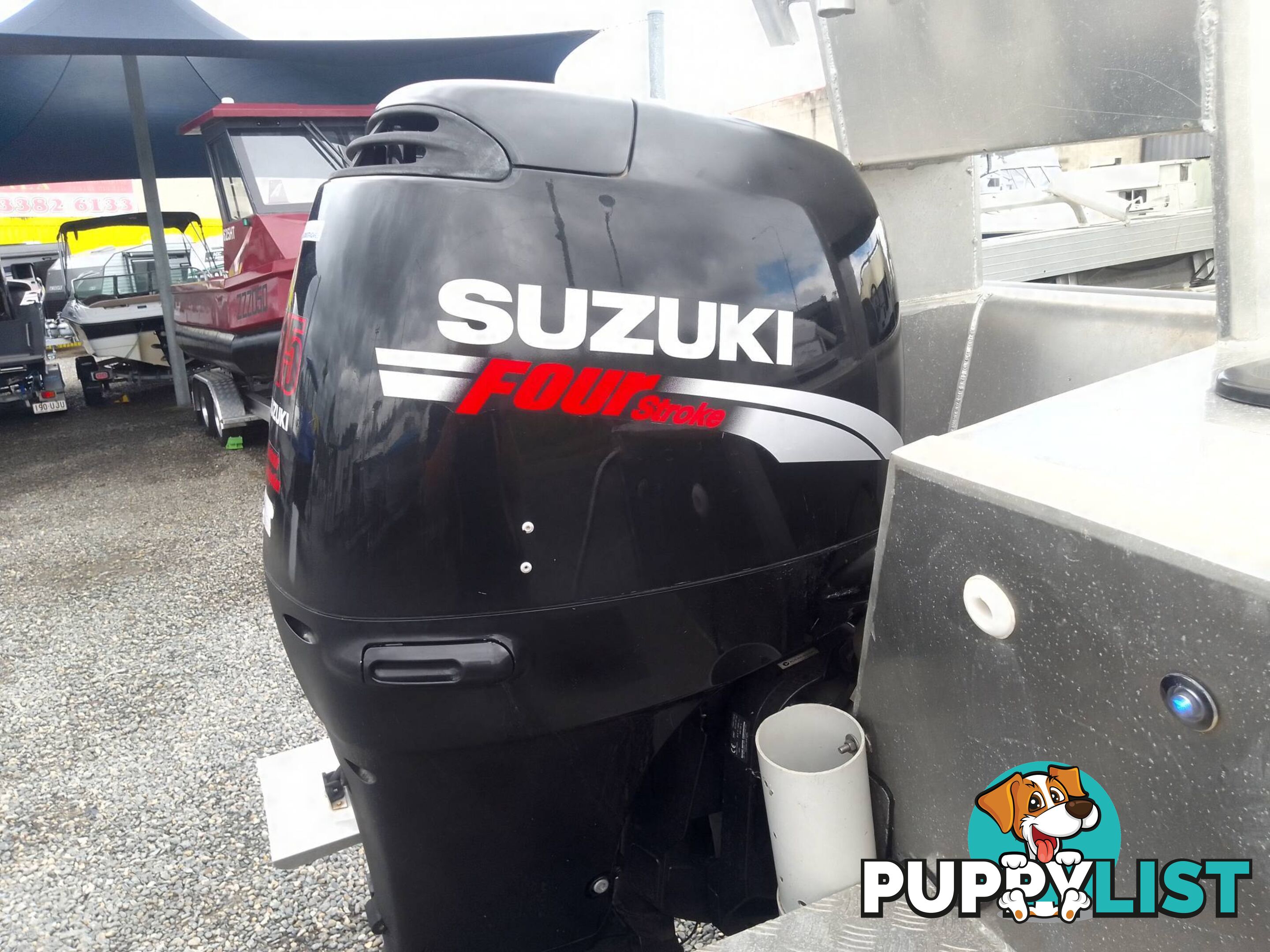 CUSTOM ALLOY 530 RUNABOUT-SUZUKI 115HP 4 STROKE AND TRAILER