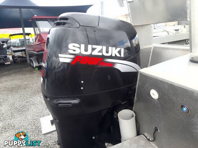 CUSTOM ALLOY 530 RUNABOUT-SUZUKI 115HP 4 STROKE AND TRAILER