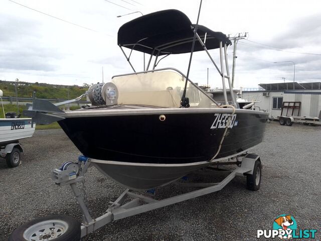 CUSTOM ALLOY 530 RUNABOUT-SUZUKI 115HP 4 STROKE AND TRAILER