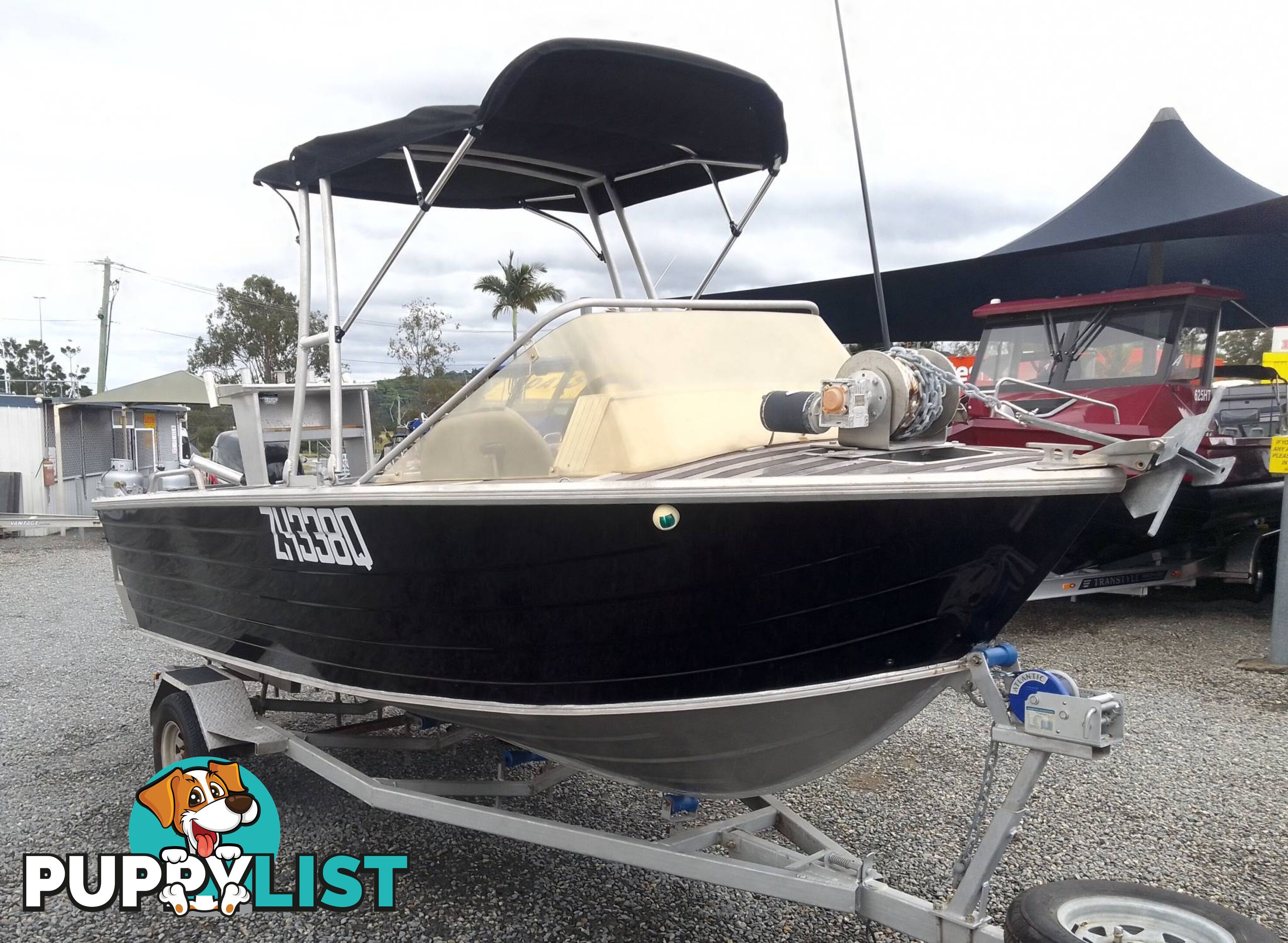 CUSTOM ALLOY 530 RUNABOUT-SUZUKI 115HP 4 STROKE AND TRAILER