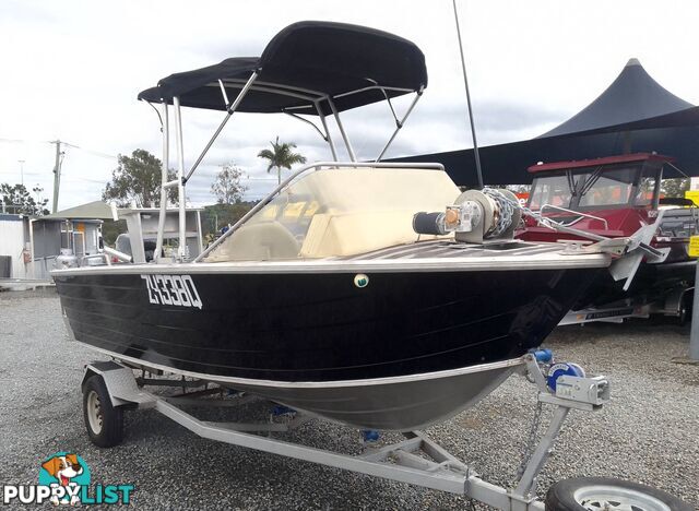 CUSTOM ALLOY 530 RUNABOUT-SUZUKI 115HP 4 STROKE AND TRAILER