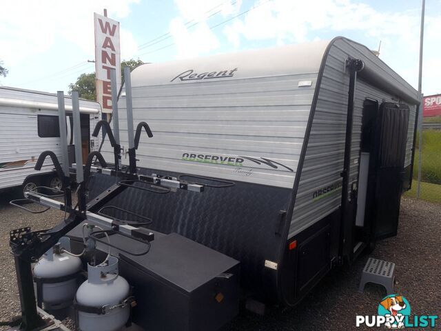 REGENT OBSERVER 21FT TOURING FAMILY BUNK CARAVAN