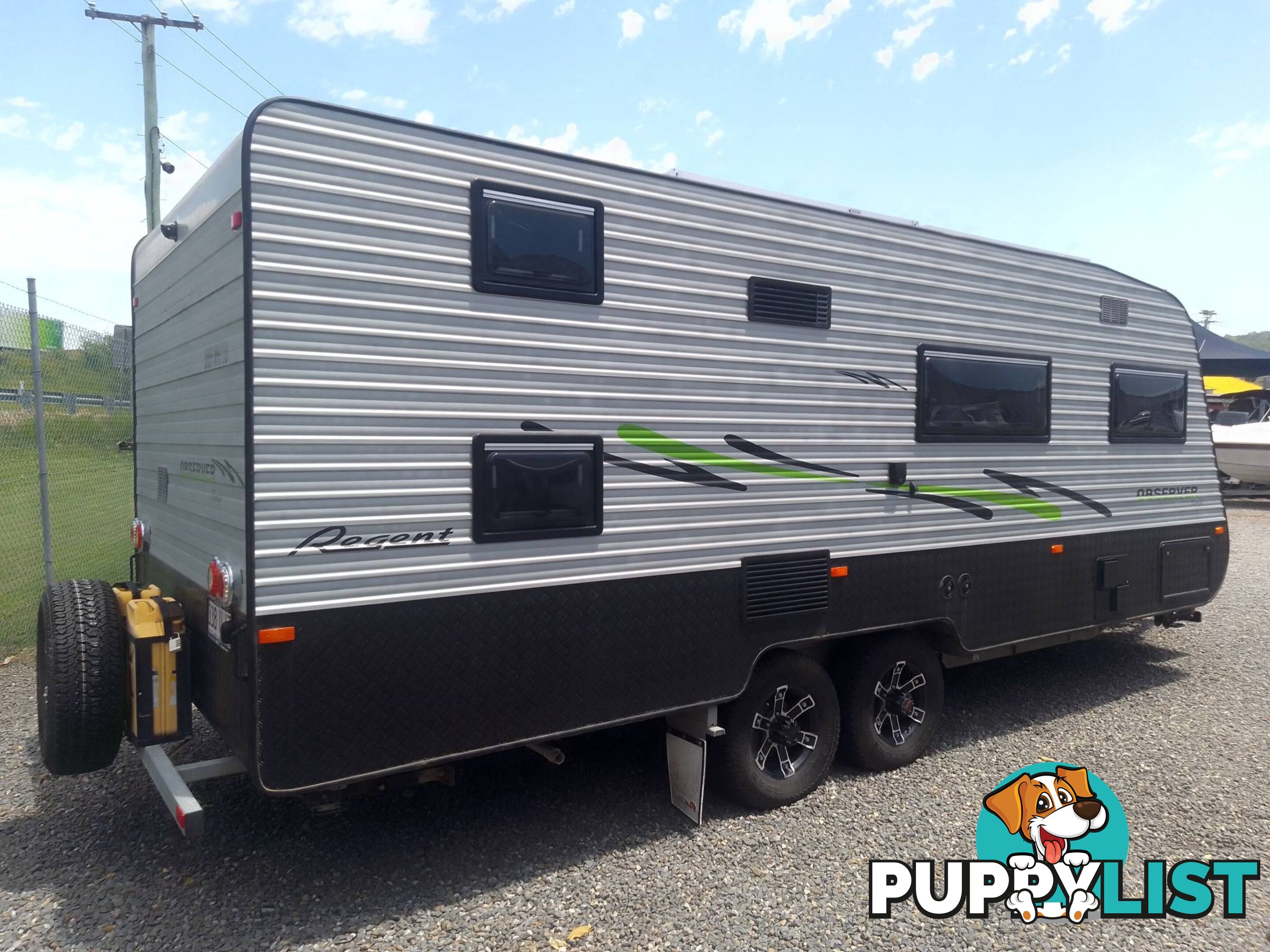 REGENT OBSERVER 21FT TOURING FAMILY BUNK CARAVAN