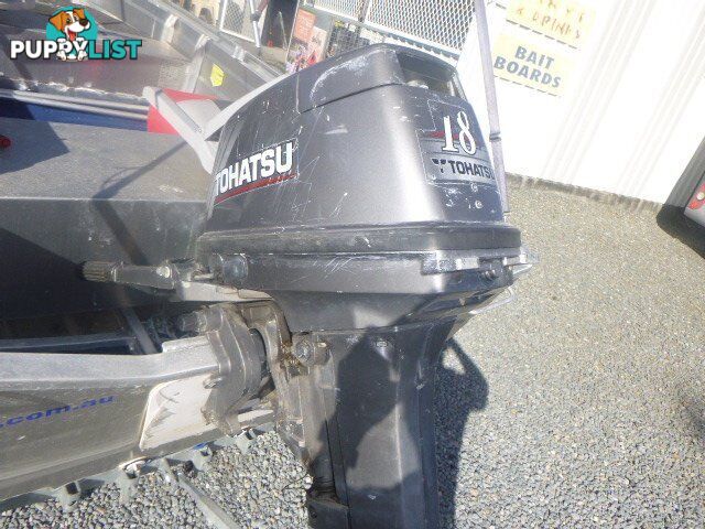 STESSCO TRIPPER 349 -18HP TOHATSU OUTBOARD & TRAILER