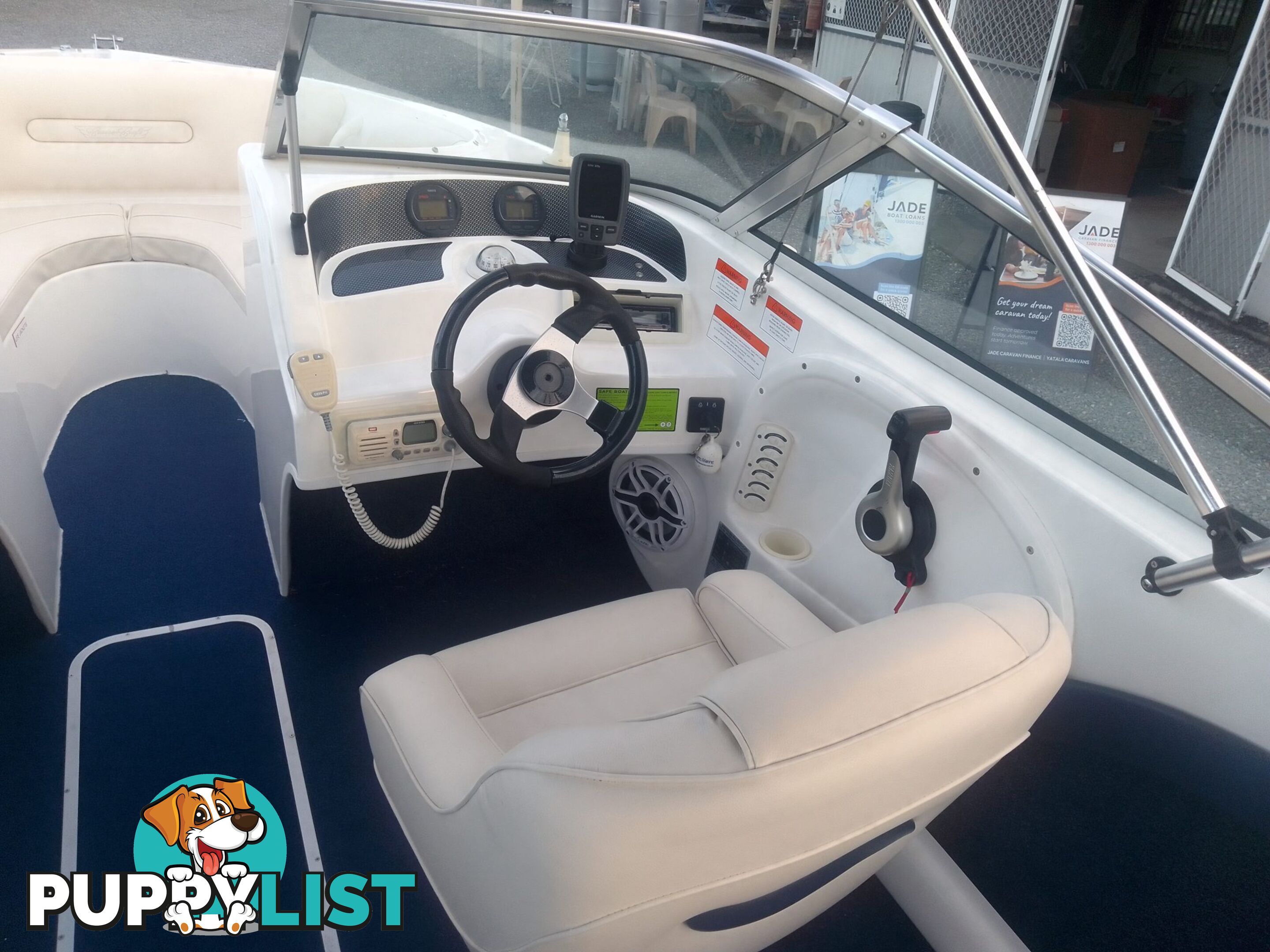 USED 2006 CRUISE CRAFT RESORT 55 BOWRIDER ON A 2005 REDCO TRAILER WITH A 2005 MODEL 150HP YAMAHA OUTBOARD.