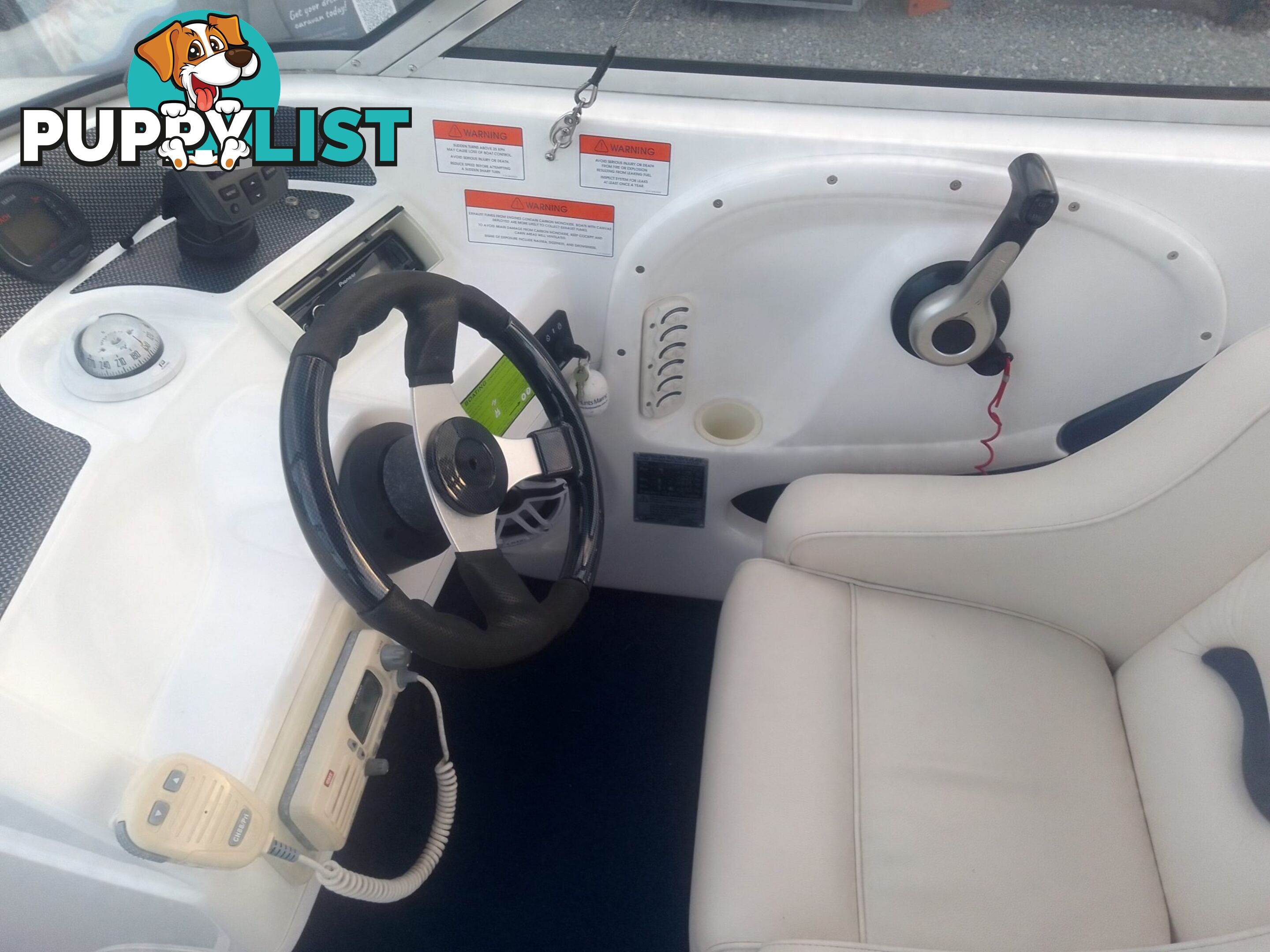 USED 2006 CRUISE CRAFT RESORT 55 BOWRIDER ON A 2005 REDCO TRAILER WITH A 2005 MODEL 150HP YAMAHA OUTBOARD.