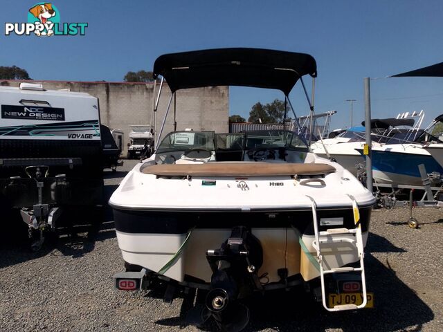 FOUR WINNS BOWRIDER 180 HORIZON-135HP MERCRUISER STERNDRIVE AND TRAILER