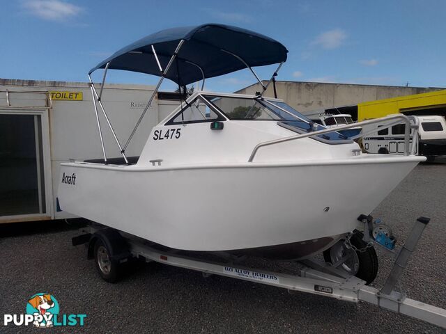 BRAND NEW ACRAFT MARINE SL475 RUNABOUT-60HP SUZUKI 4 STROKE OUTBOARD AND ALLOY TRAILER