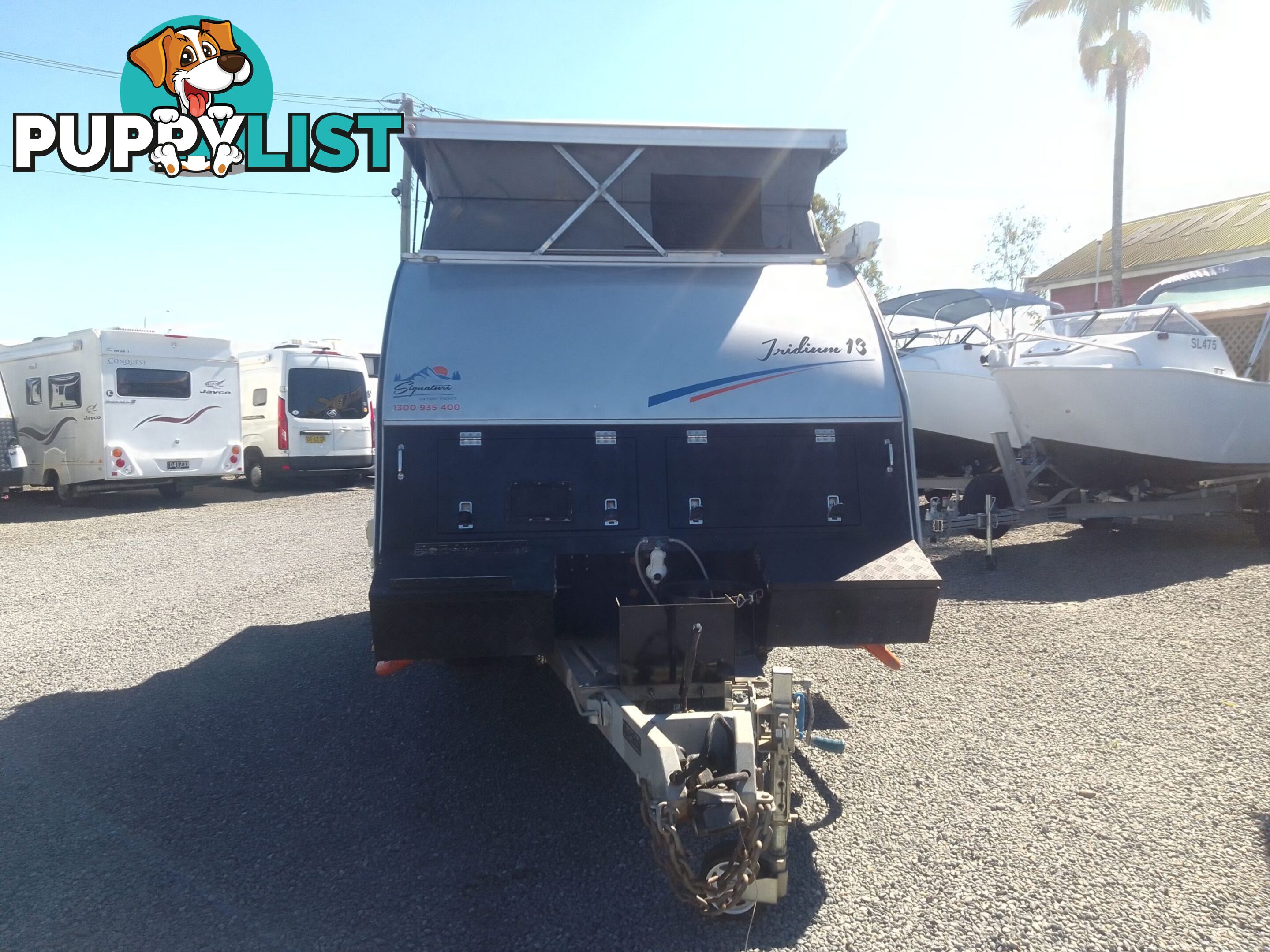 USED 2022 SIGNATURE IRIDIUM 135 HYBRID OFF ROAD CARAVAN