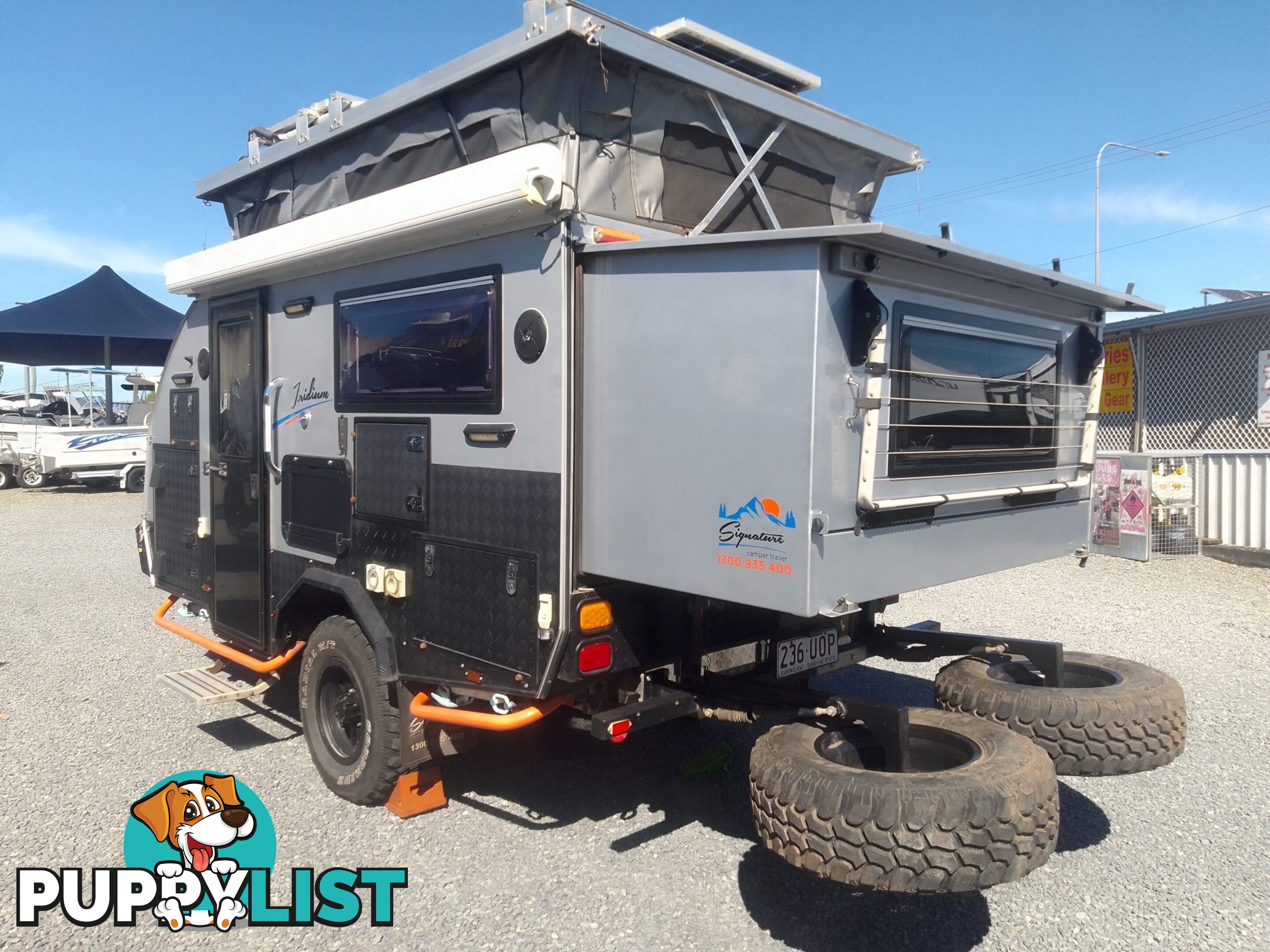 USED 2022 SIGNATURE IRIDIUM 135 HYBRID OFF ROAD CARAVAN