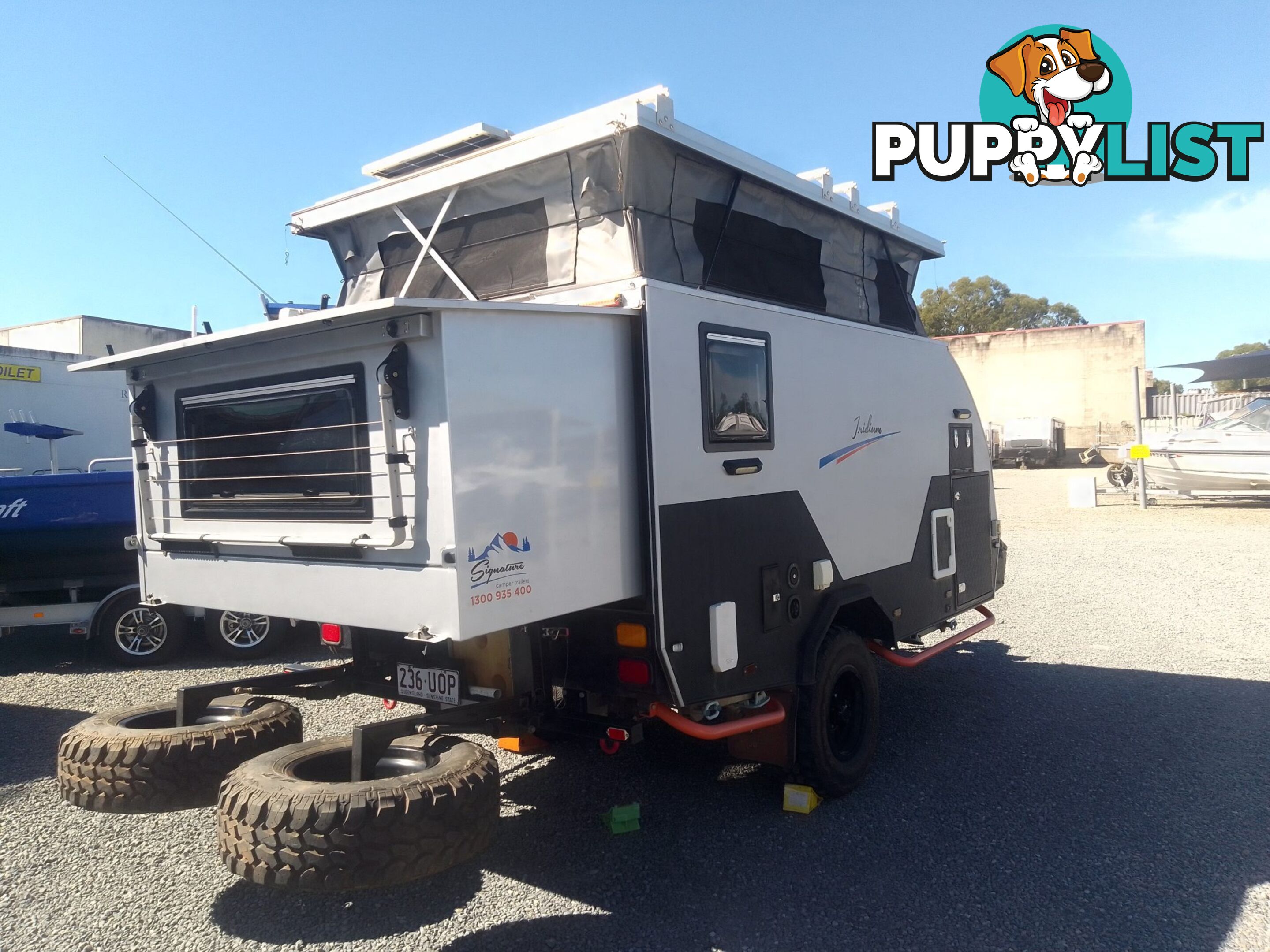 USED 2022 SIGNATURE IRIDIUM 135 HYBRID OFF ROAD CARAVAN