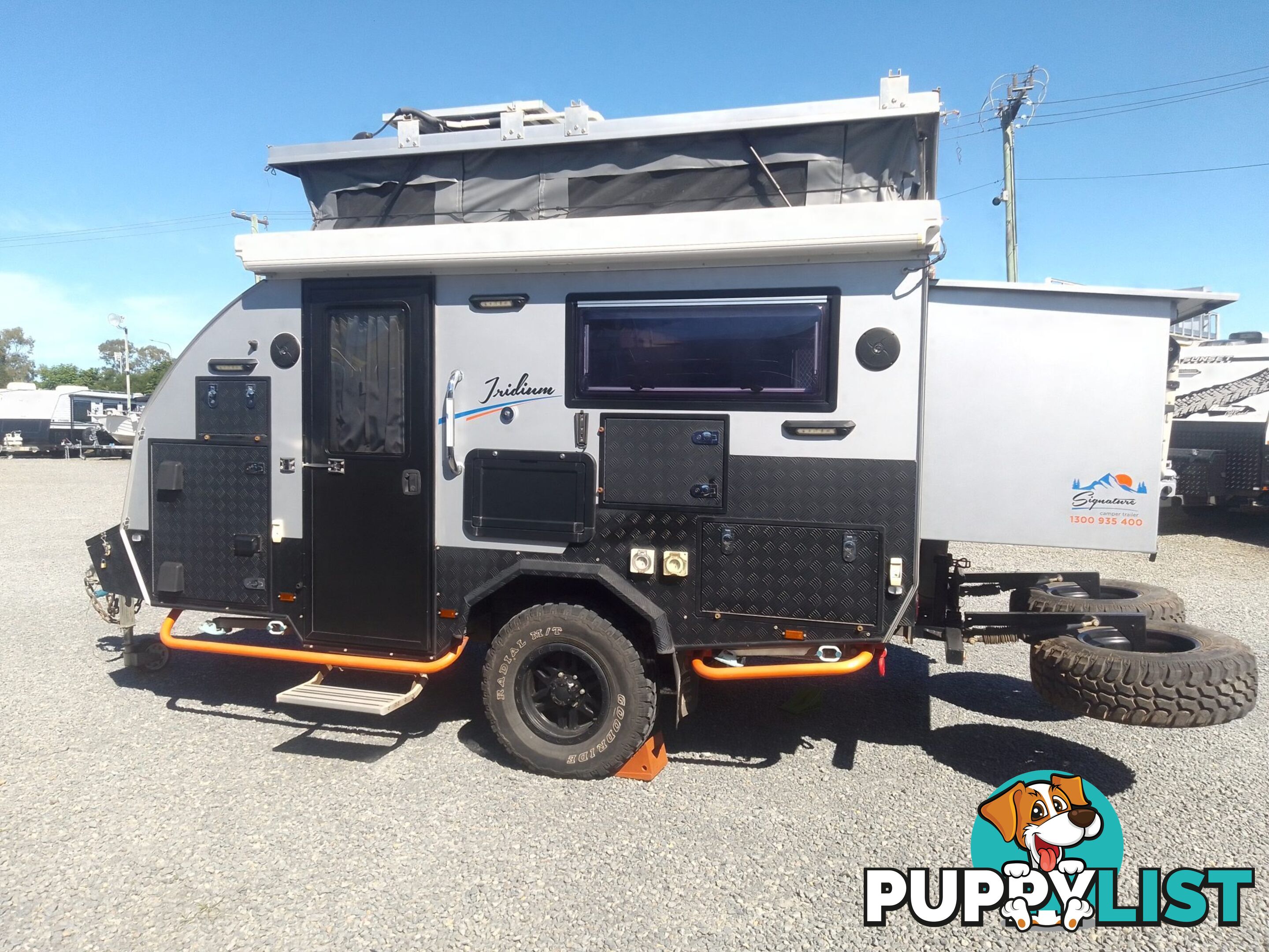 USED 2022 SIGNATURE IRIDIUM 135 HYBRID OFF ROAD CARAVAN