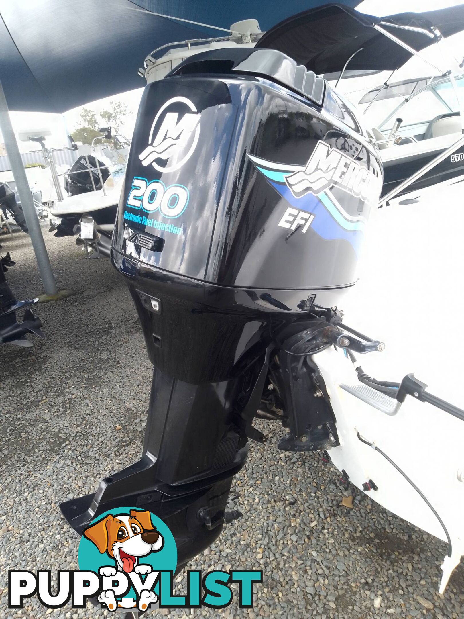 HAINES HUNTER 16FT SKI BOAT-MERCURY 200HP V6 EFI 2 STROKE OUTBOARD AND TRAILER