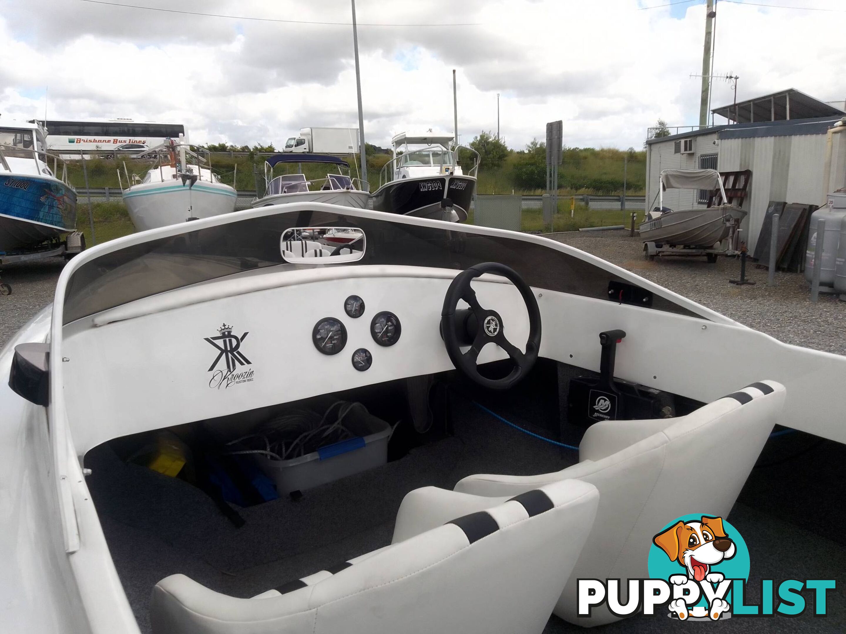 HAINES HUNTER 16FT SKI BOAT-MERCURY 200HP V6 EFI 2 STROKE OUTBOARD AND TRAILER