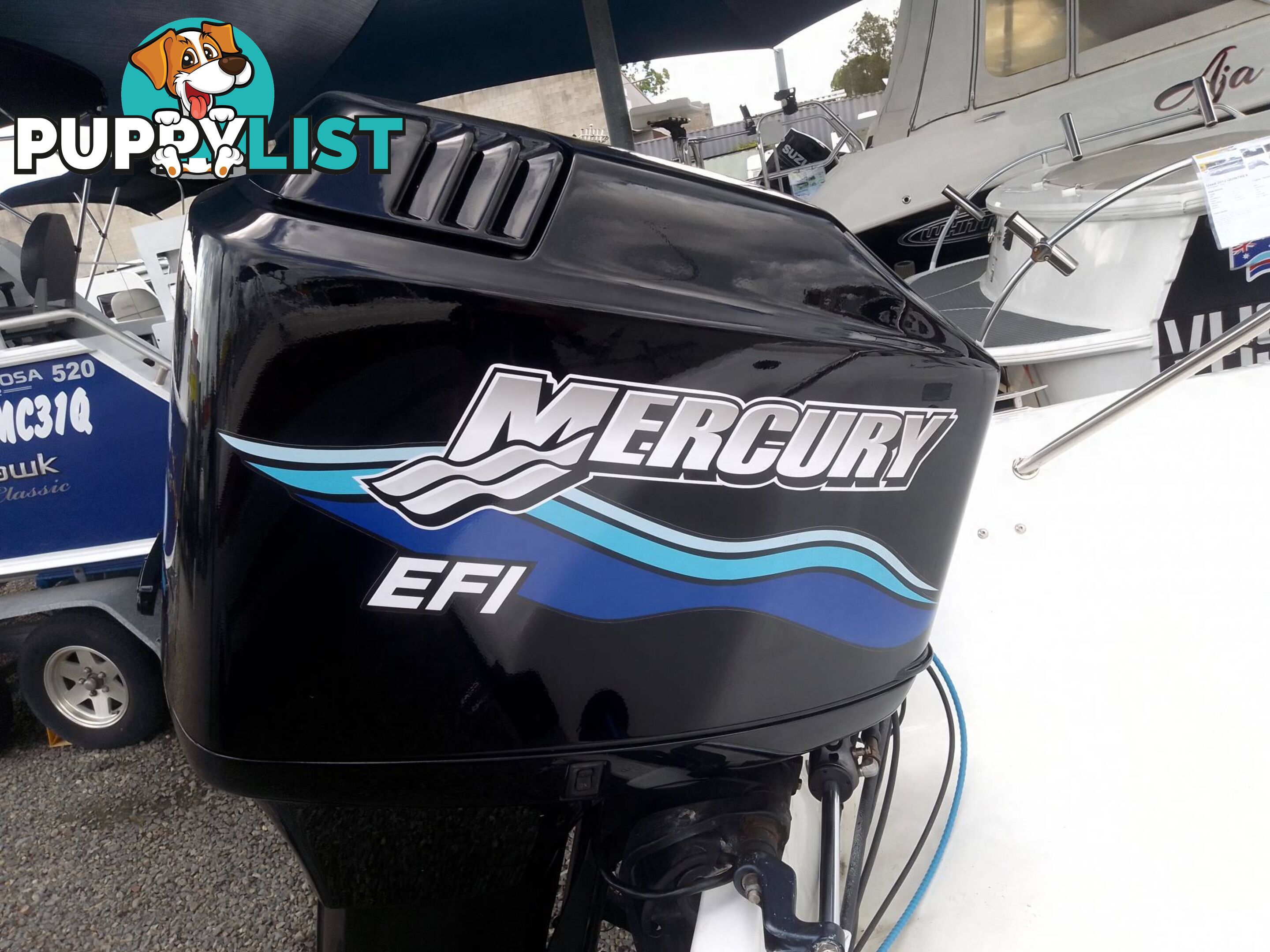 HAINES HUNTER 16FT SKI BOAT-MERCURY 200HP V6 EFI 2 STROKE OUTBOARD AND TRAILER