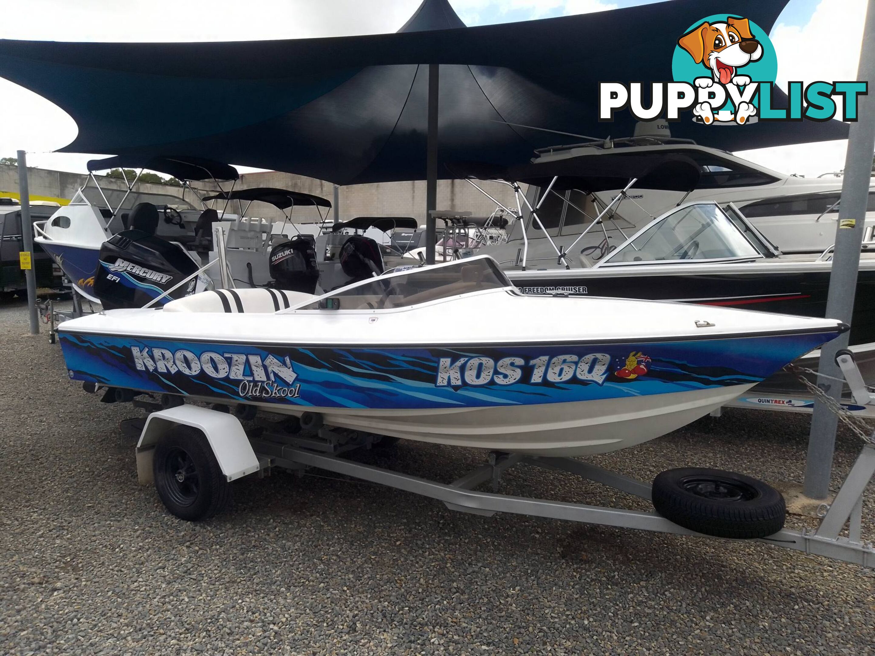 HAINES HUNTER 16FT SKI BOAT-MERCURY 200HP V6 EFI 2 STROKE OUTBOARD AND TRAILER