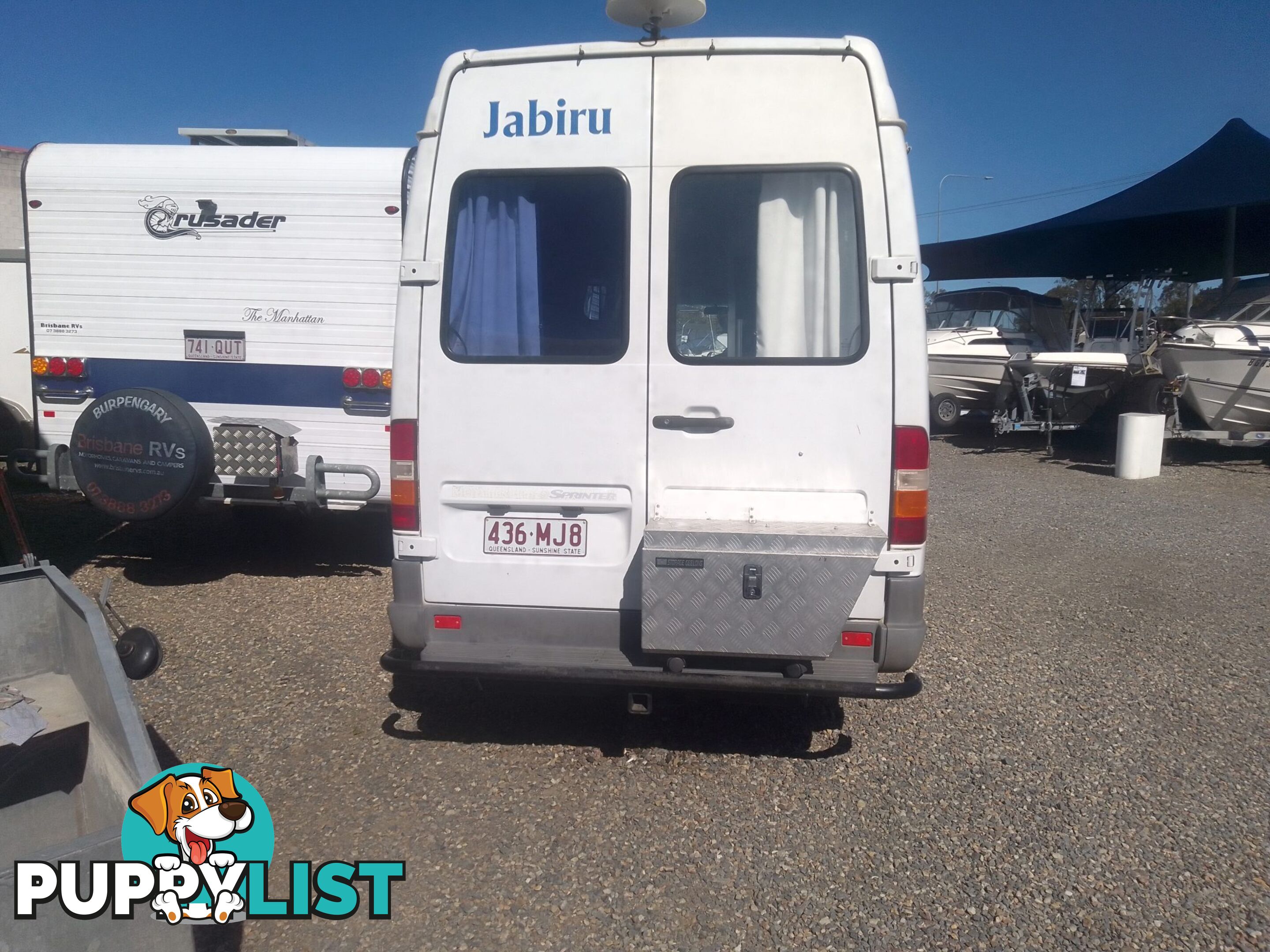 USED 1998 MERCEDEZ BENZ SPRINTER 308D TOURING MOTOR HOME
