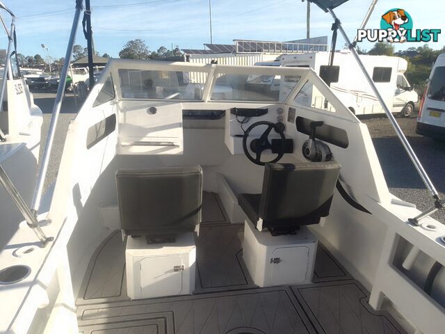 NEW ACRAFT MARINE SL475 RUNABOUT/CUDDY WITH 60HP MERCURY 4 STROKE OUTBOARD ON ALLOY TRAILER