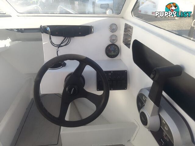 NEW ACRAFT MARINE SL475 RUNABOUT/CUDDY WITH 60HP MERCURY 4 STROKE OUTBOARD ON ALLOY TRAILER