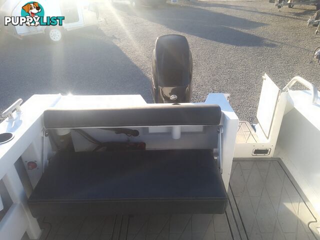 NEW ACRAFT MARINE SL475 RUNABOUT/CUDDY WITH 60HP MERCURY 4 STROKE OUTBOARD ON ALLOY TRAILER