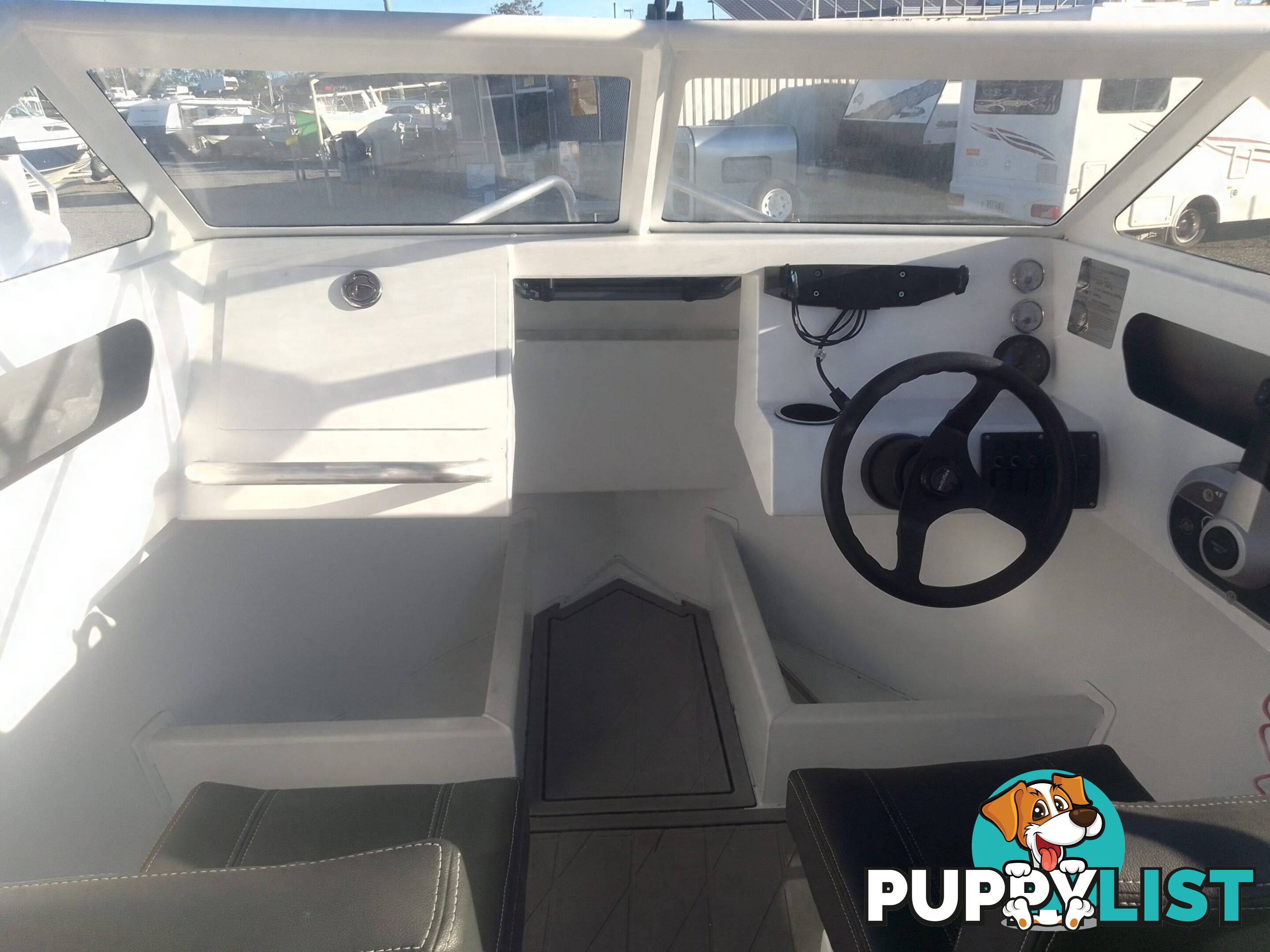 NEW ACRAFT MARINE SL475 RUNABOUT/CUDDY WITH 60HP MERCURY 4 STROKE OUTBOARD ON ALLOY TRAILER