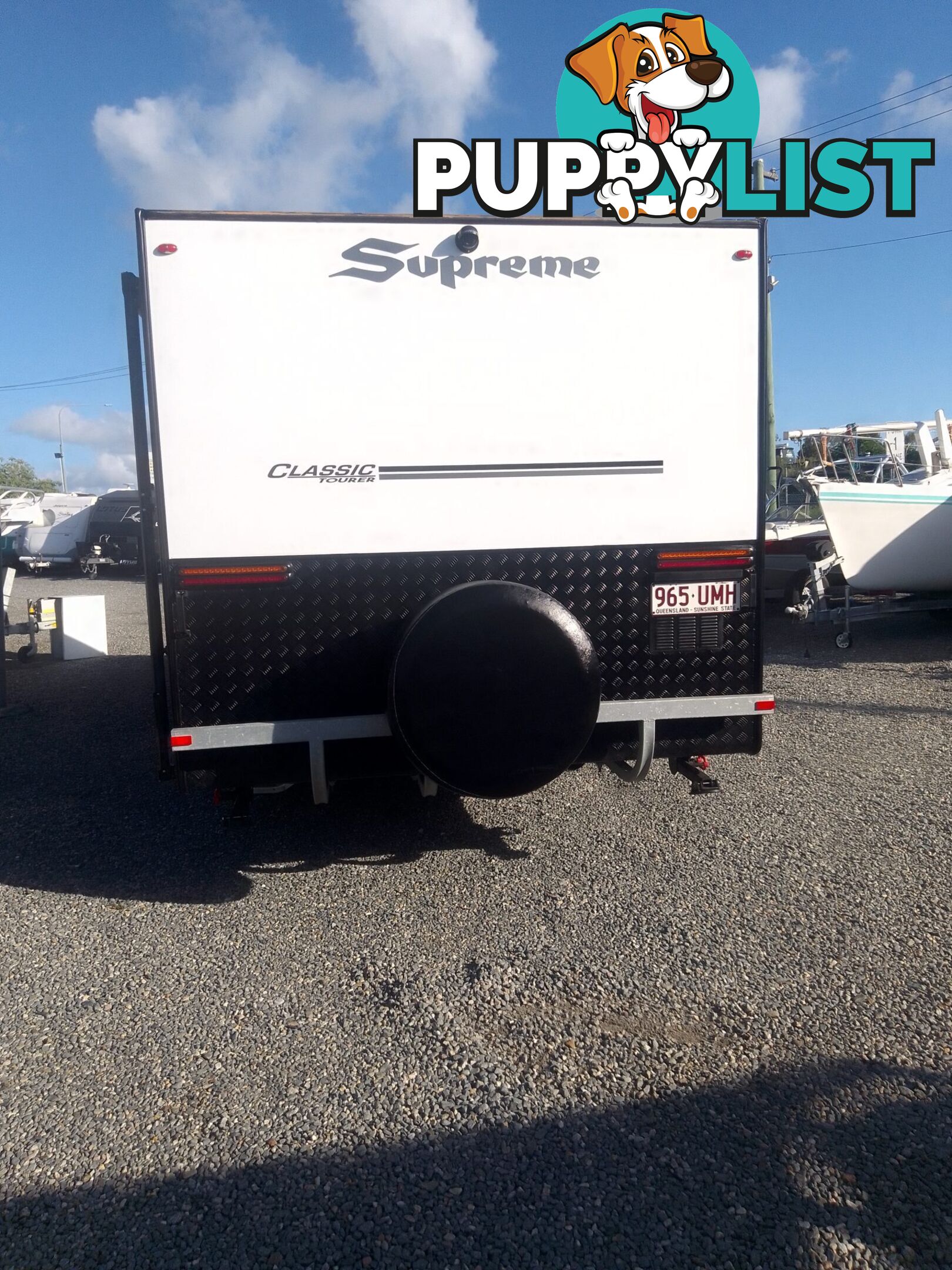 USED 2021 SUPREME CLASSIC TOURING CARAVAN 21FT