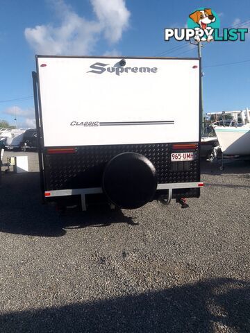 USED 2021 SUPREME CLASSIC TOURING CARAVAN 21FT