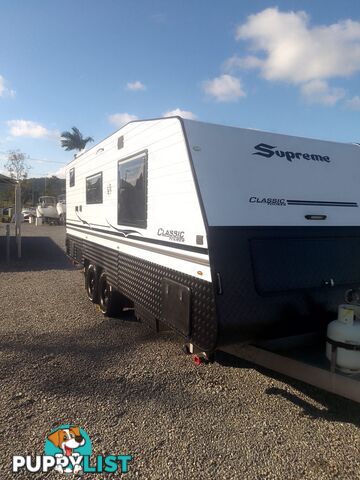 USED 2021 SUPREME CLASSIC TOURING CARAVAN 21FT