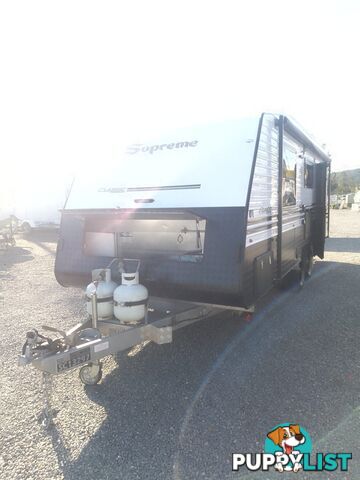 USED 2021 SUPREME CLASSIC TOURING CARAVAN 21FT