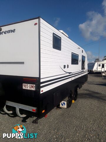 USED 2021 SUPREME CLASSIC TOURING CARAVAN 21FT