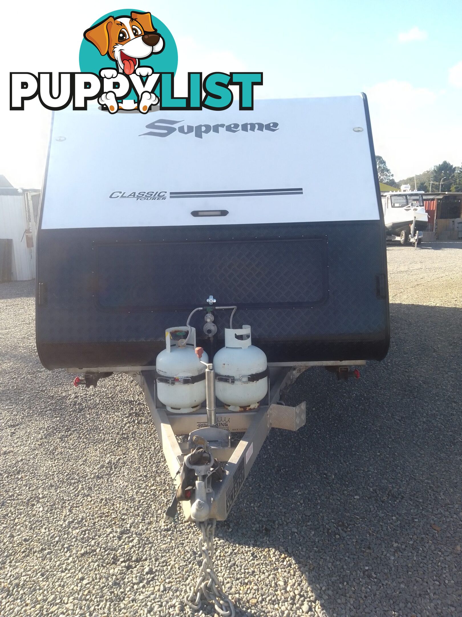 USED 2021 SUPREME CLASSIC TOURING CARAVAN 21FT