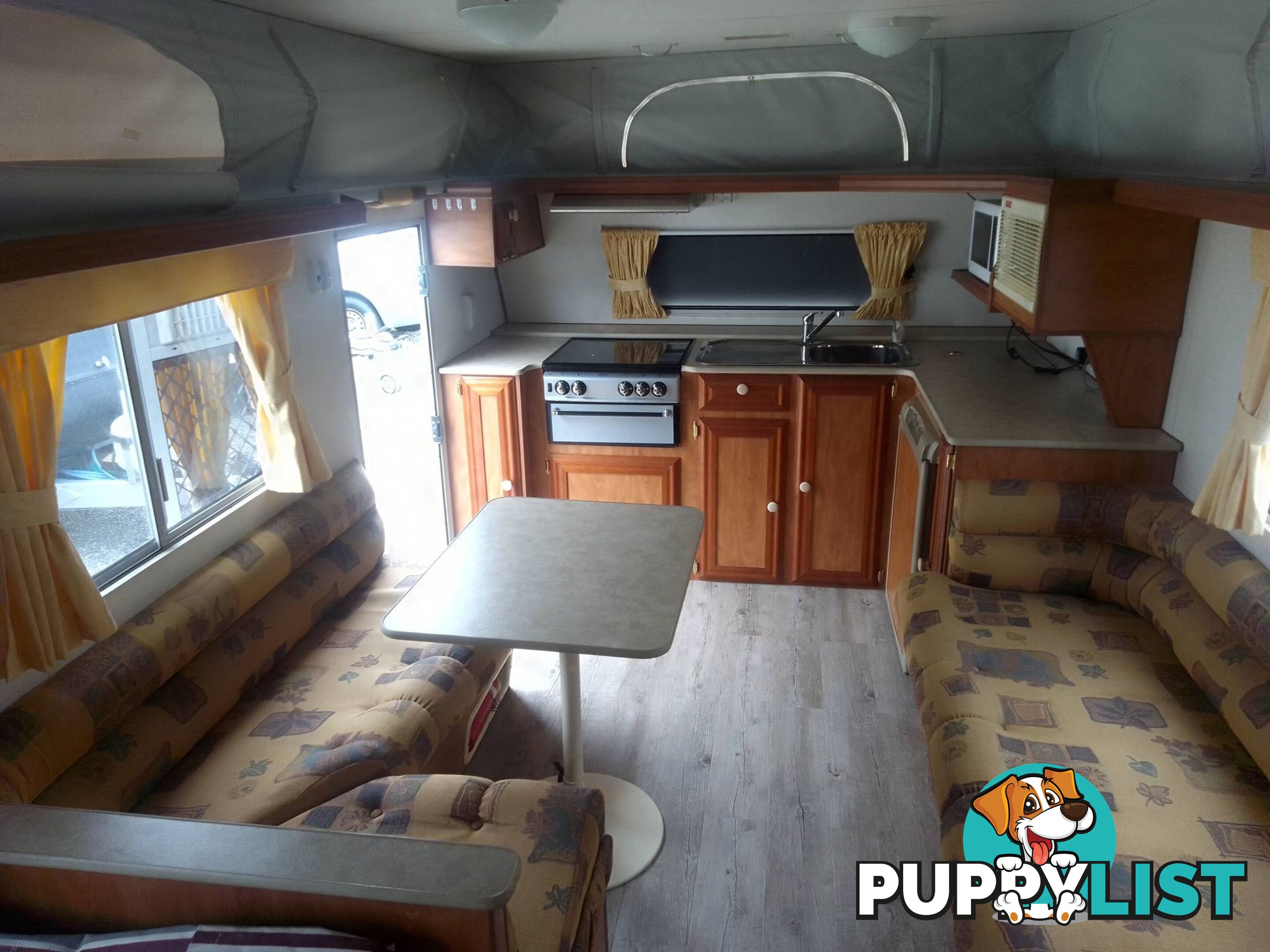 COROMAL EXCEL 542 POPTOP TOURING CARAVAN