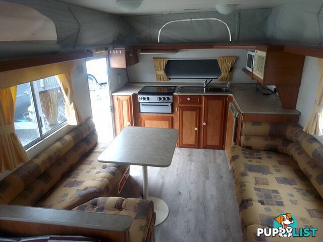 COROMAL EXCEL 542 POPTOP TOURING CARAVAN