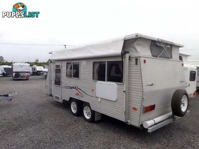 COROMAL EXCEL 542 POPTOP TOURING CARAVAN