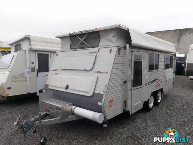 COROMAL EXCEL 542 POPTOP TOURING CARAVAN