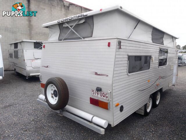 COROMAL EXCEL 542 POPTOP TOURING CARAVAN