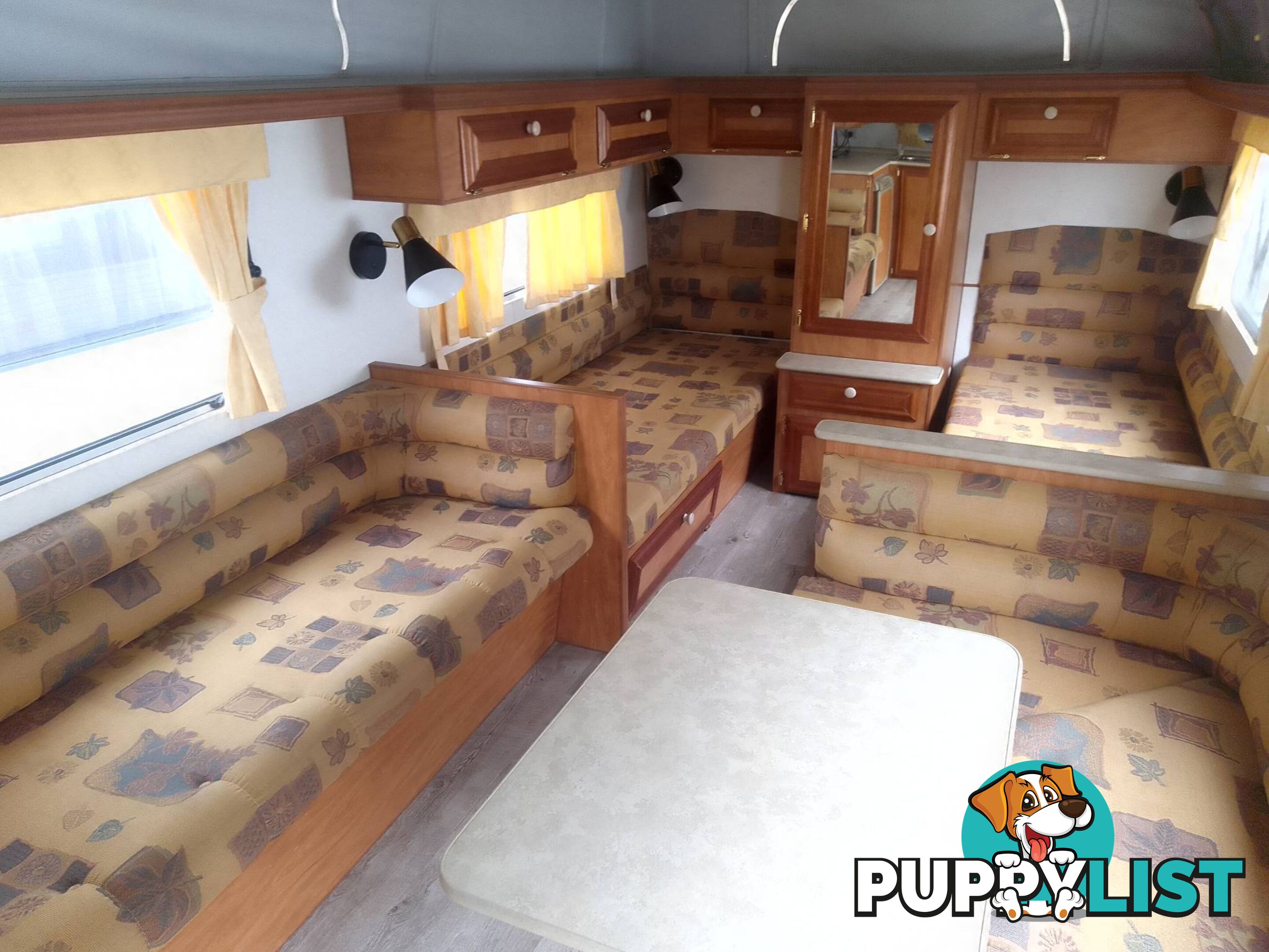 COROMAL EXCEL 542 POPTOP TOURING CARAVAN