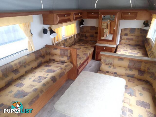 COROMAL EXCEL 542 POPTOP TOURING CARAVAN