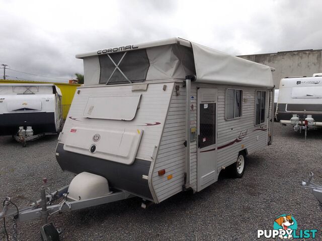 COROMAL EXCEL 515 POPTOP 17FT TOURING CARAVAN