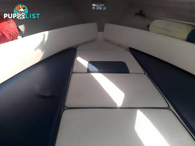 1997 WHITTLEY SEA LEGEND 6.3MTR WITH 175HP EVINRUDE OUTBOARD MOTOR ON EASYTOW TRAILER