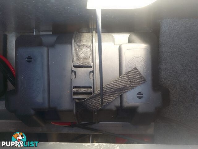 USED 2019 STACER 429 OUTLAW WITH A 40HP MERCURY 4 STROKE OUTBOARD ON A 2019 STACER TRAILER