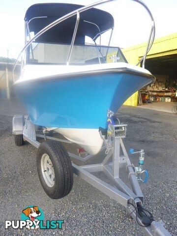 SEAFARER VIKING 4.9M CUDDY-115HP JOHNSON 2 STROKE AND TRAILER