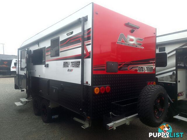 NEW 2024 NEW DESIGN FAMILY TRECKER BUNK BEDS 21'6" OFF ROAD DUAL AXLE CARAVAN