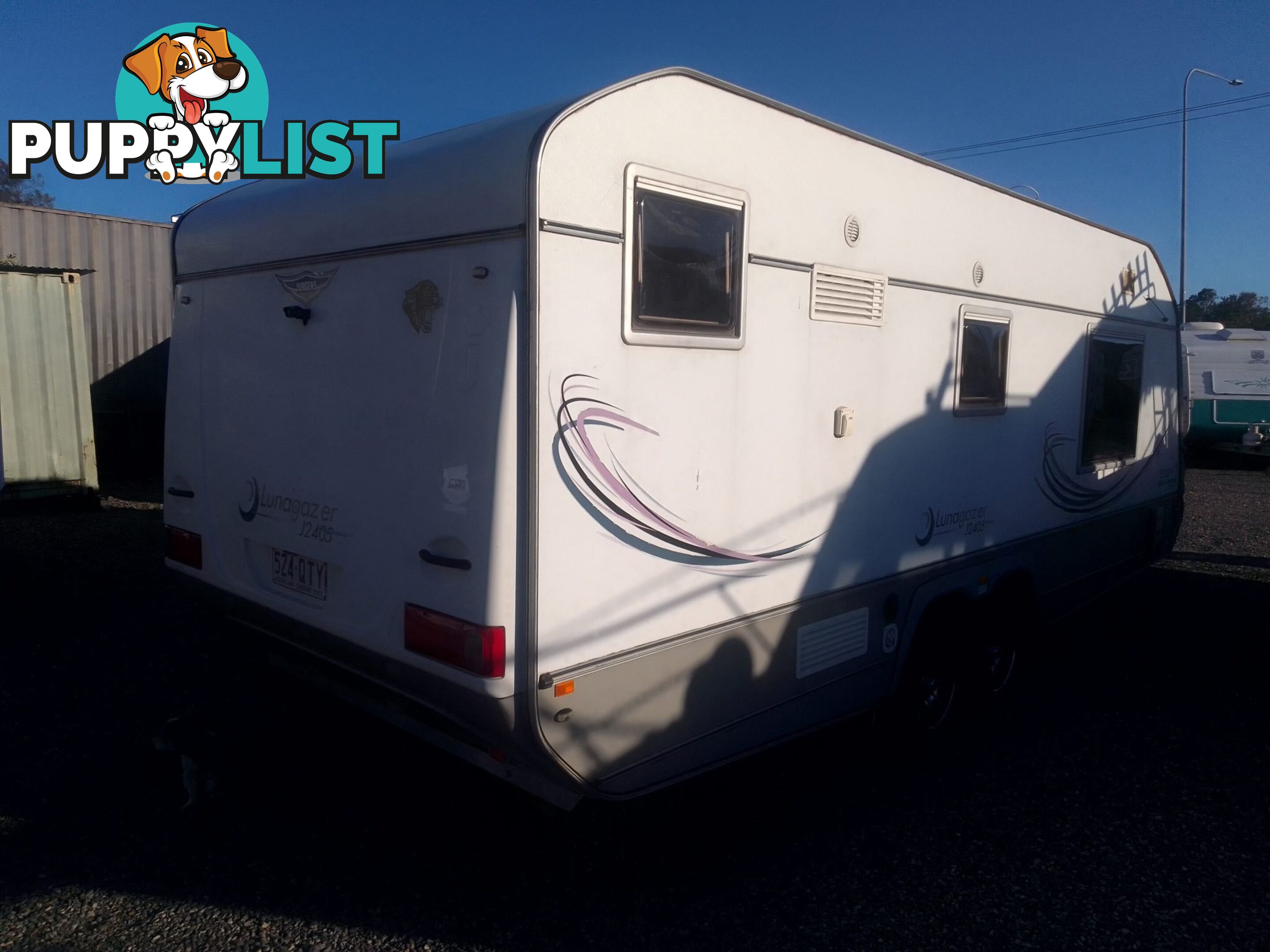 USED 2011 JURGENS LUNAGAZER JT405 SEMI OFF ROAD DUAL AXLE CARAVAN
