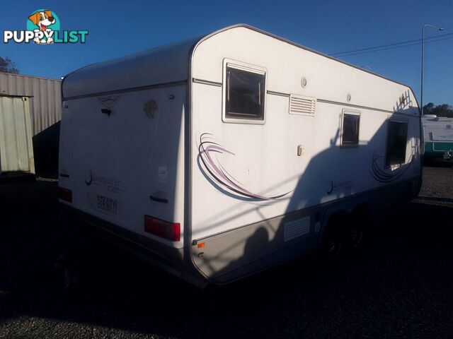USED 2011 JURGENS LUNAGAZER JT405 SEMI OFF ROAD DUAL AXLE CARAVAN