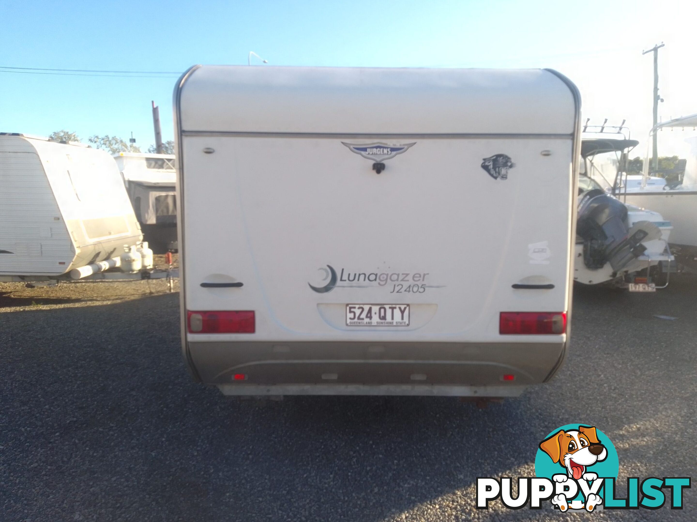 USED 2011 JURGENS LUNAGAZER JT405 SEMI OFF ROAD DUAL AXLE CARAVAN