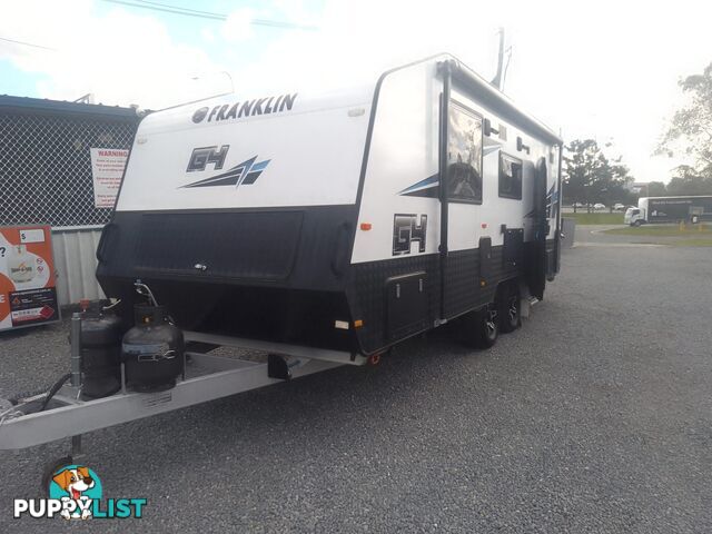 USED 2021 FRANKLIN G4 21FT TOURING DUAL AXLE CARAVAN