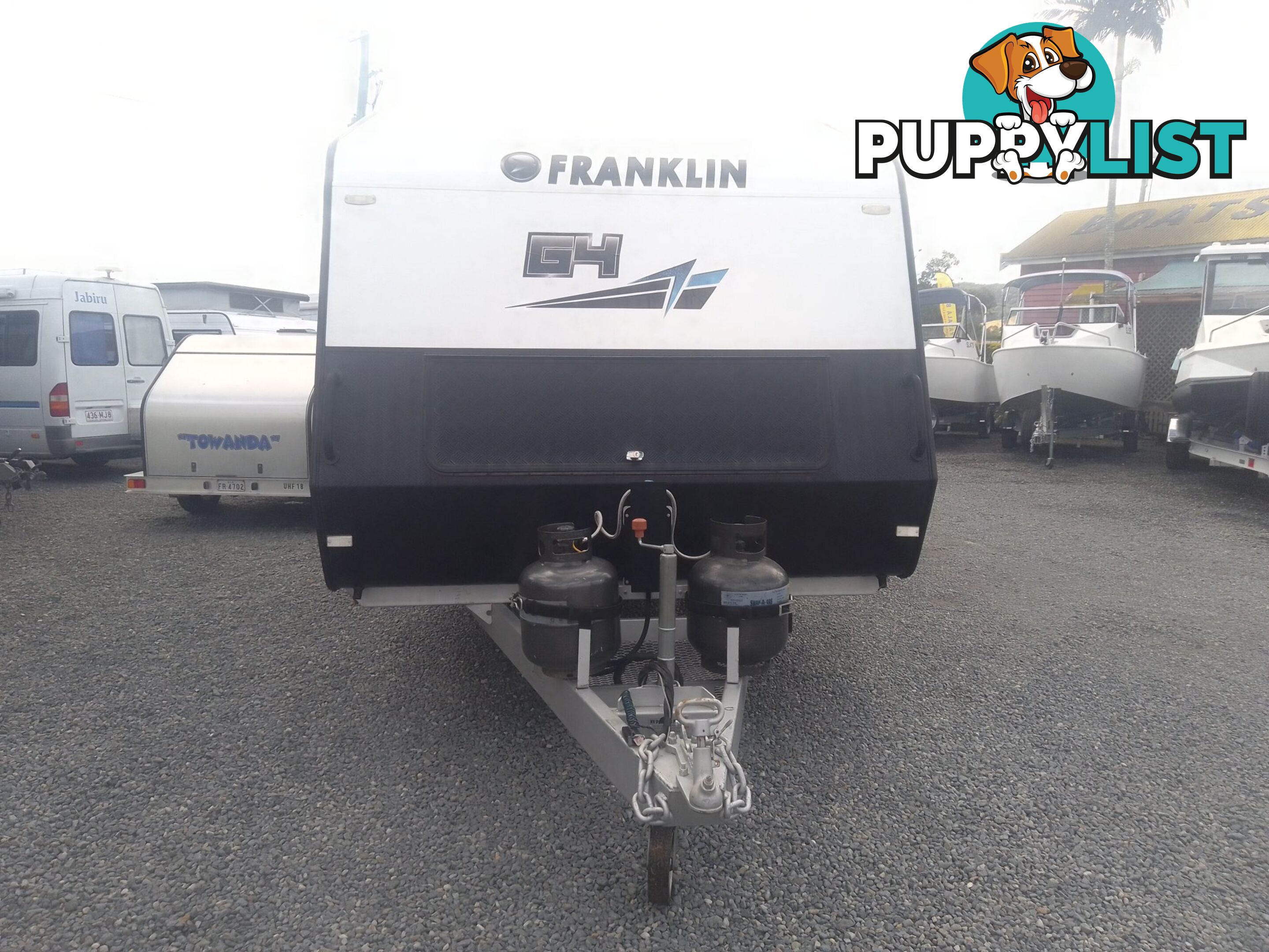USED 2021 FRANKLIN G4 21FT TOURING DUAL AXLE CARAVAN
