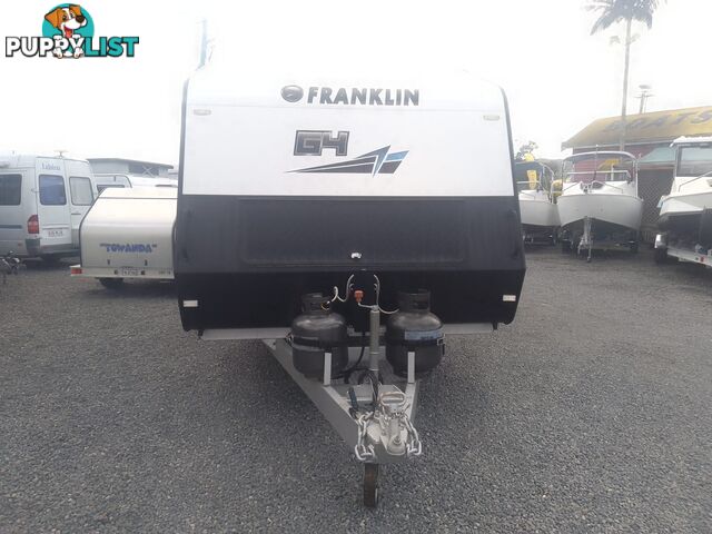 USED 2021 FRANKLIN G4 21FT TOURING DUAL AXLE CARAVAN