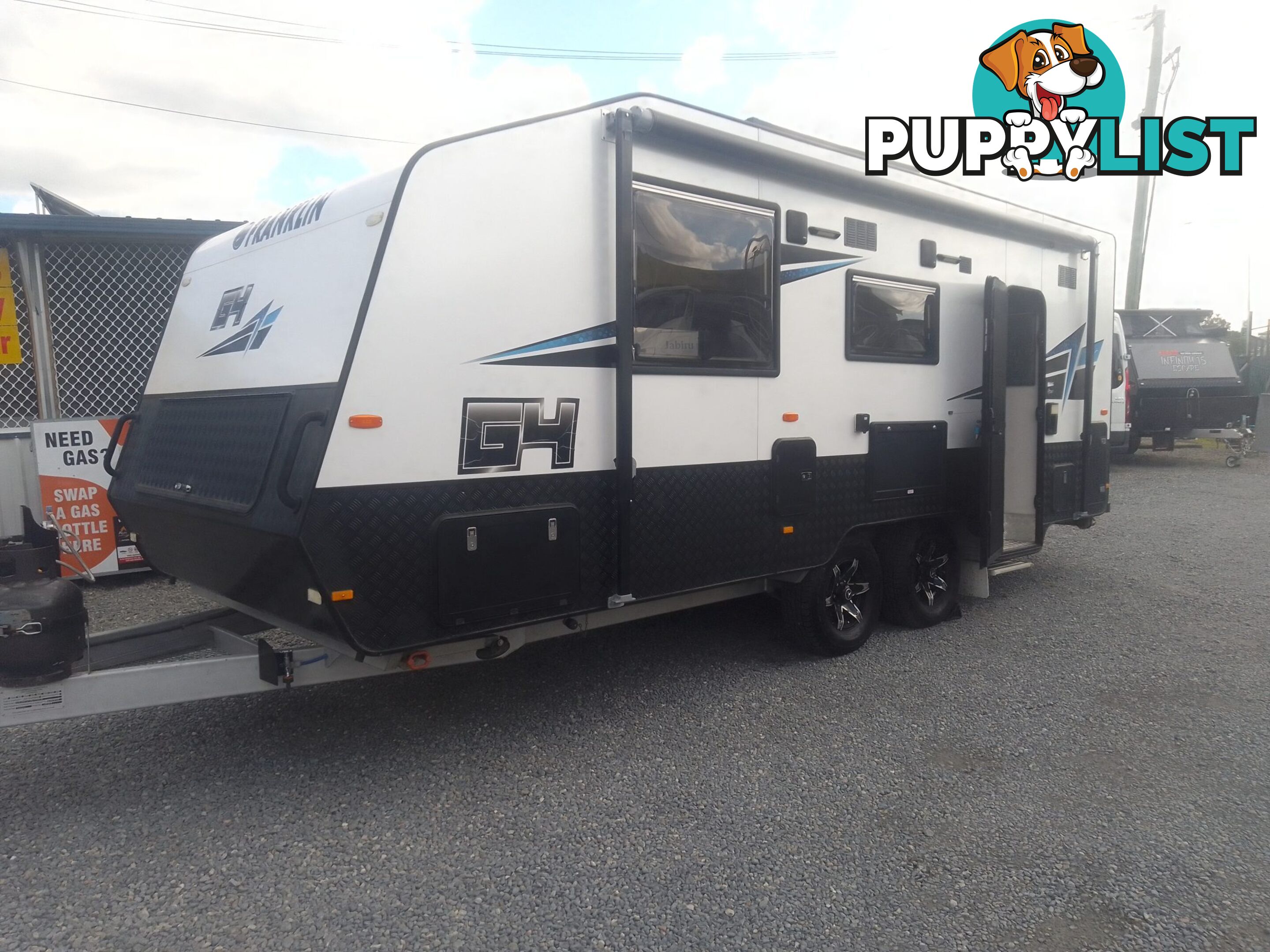 USED 2021 FRANKLIN G4 21FT TOURING DUAL AXLE CARAVAN